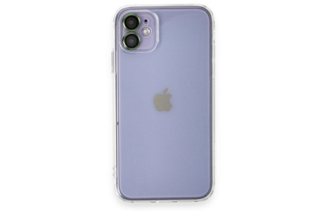 Newface iPhone 11 Kılıf Luko Lens Silikon - Yeşil
