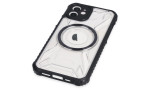 Newface iPhone 11 Kılıf Prag Magneticsafe Kapak - Siyah