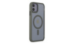 Newface iPhone 11 Kılıf Room Magneticsafe Silikon - Gri