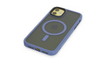 Newface iPhone 11 Kılıf Trex Magneticsafe Kapak - Sierra Blue