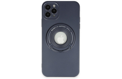 Newface iPhone 11 Pro Kılıf Lukka Magneticsafe Kapak - Lacivert