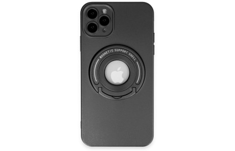 Newface iPhone 11 Pro Kılıf Lukka Magneticsafe Kapak - Siyah