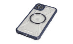Newface iPhone 11 Pro Kılıf Prag Magneticsafe Kapak - Lacivert