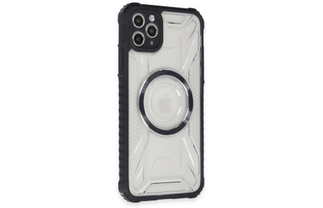 Newface iPhone 11 Pro Kılıf Prag Magneticsafe Kapak - Siyah