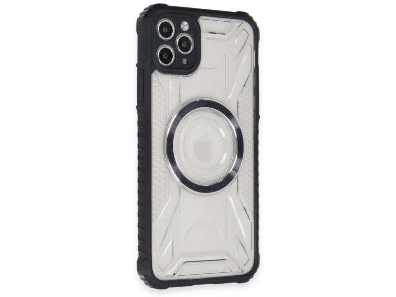 Newface iPhone 11 Pro Kılıf Prag Magneticsafe Kapak - Siyah