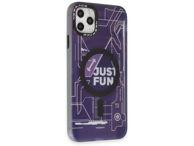 Newface iPhone 11 Pro Max Kılıf Venüs Magneticsafe Desenli Kapak - Venüs - 1