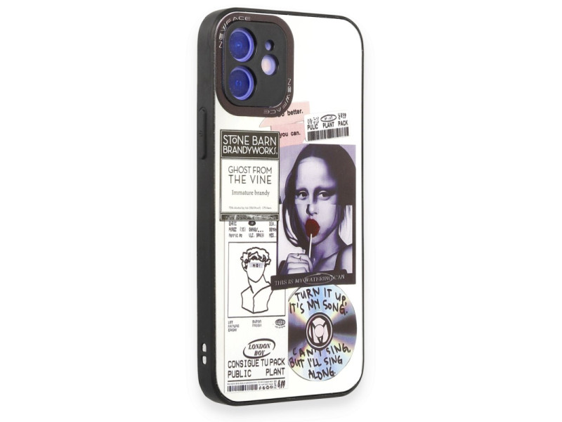 Newface iPhone 12 Kılıf Mirror Desenli Kapak - Mirror - 2