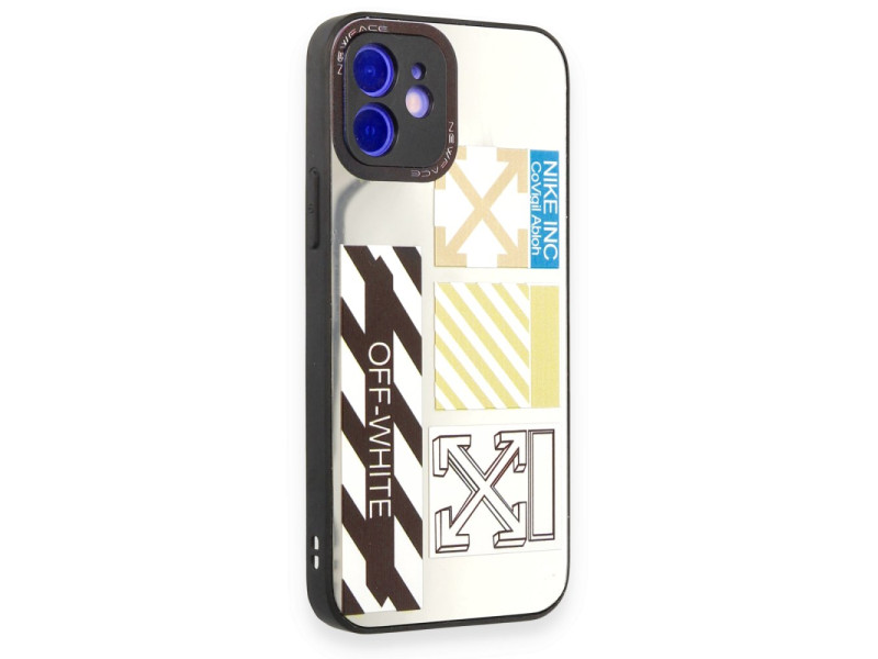 Newface iPhone 12 Kılıf Mirror Desenli Kapak - Mirror - 6