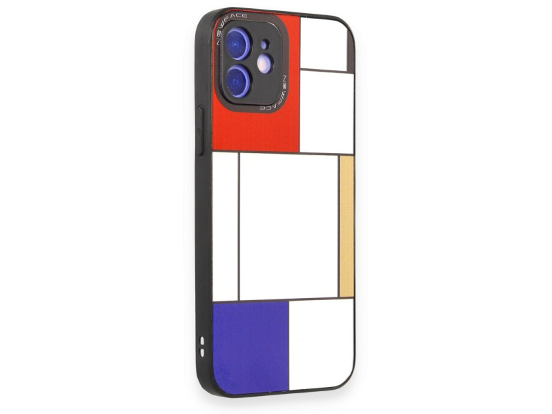 Newface iPhone 12 Kılıf Mirror Desenli Kapak - Mirror - 9