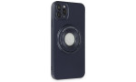 Newface iPhone 12 Pro Kılıf Lukka Magneticsafe Kapak - Lacivert