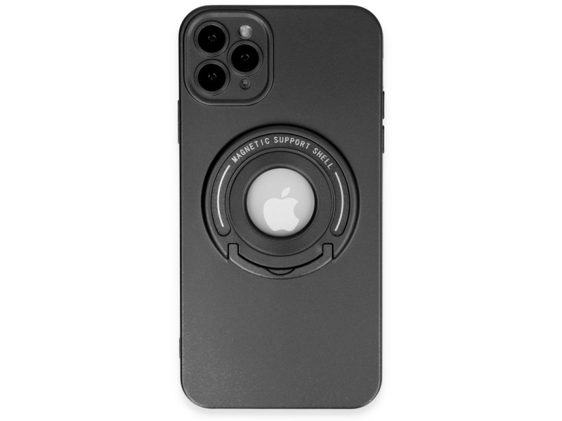 Newface iPhone 12 Pro Kılıf Lukka Magneticsafe Kapak - Siyah