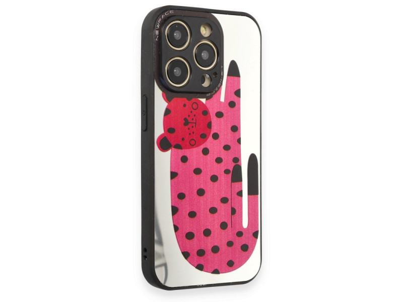 Newface iPhone 12 Pro Kılıf Mirror Desenli Kapak - Mirror - 12
