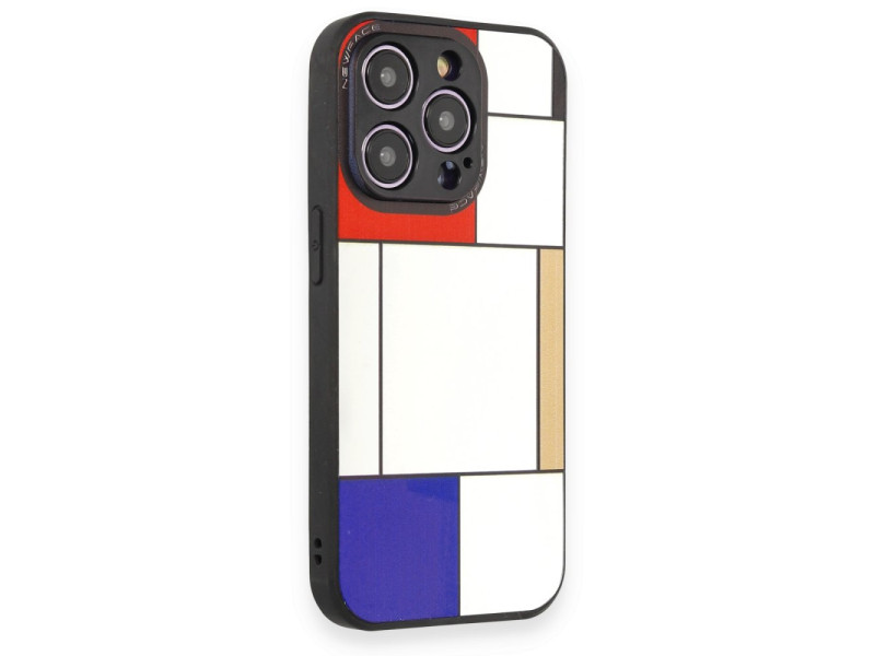 Newface iPhone 12 Pro Kılıf Mirror Desenli Kapak - Mirror - 9