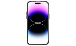 Newface iPhone 12 Pro Max Kılıf Mekanik Magsafe Kapak - Füme - 2