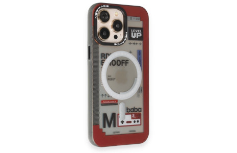 Newface iPhone 12 Pro Max Kılıf Venüs Magneticsafe Desenli Kapak - Venüs - 11