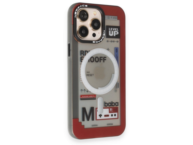 Newface iPhone 12 Pro Max Kılıf Venüs Magneticsafe Desenli Kapak - Venüs - 11