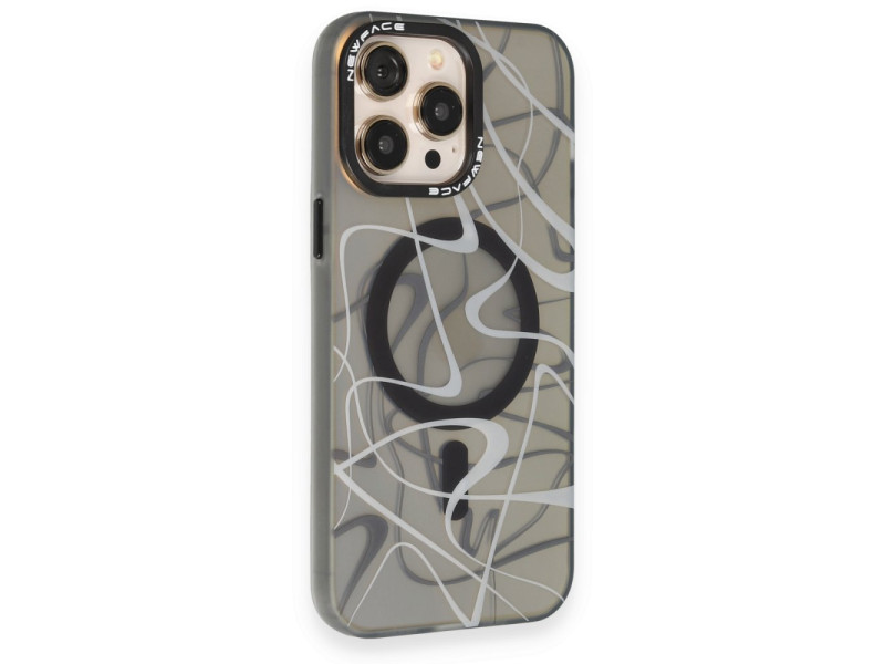 Newface iPhone 12 Pro Max Kılıf Venüs Magneticsafe Desenli Kapak - Venüs - 3