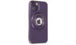 Newface iPhone 13 Kılıf Lukka Magneticsafe Kapak - Derin Mor