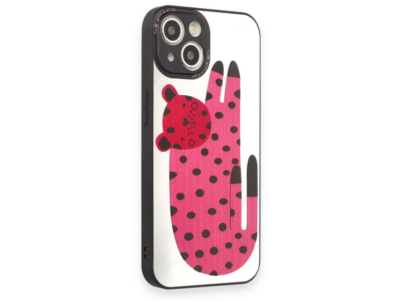Newface iPhone 13 Kılıf Mirror Desenli Kapak - Mirror - 12