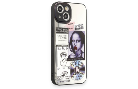 Newface iPhone 13 Kılıf Mirror Desenli Kapak - Mirror - 2
