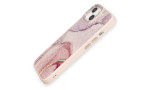Newface iPhone 13 Kılıf Moda Simli Kapak - Rose