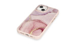 Newface iPhone 13 Kılıf Moda Simli Kapak - Rose