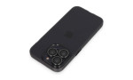 Newface iPhone 13 Pro Kılıf Luko Lens Silikon - Siyah