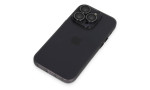 Newface iPhone 13 Pro Kılıf Luko Lens Silikon - Siyah