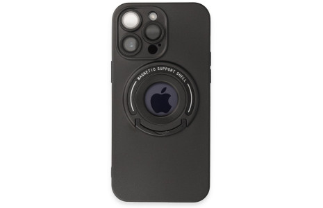 Newface iPhone 13 Pro Max Kılıf Lukka Magneticsafe Kapak - Siyah