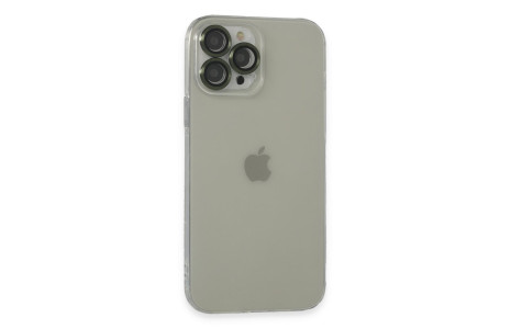 Newface iPhone 13 Pro Max Kılıf Luko Lens Silikon - Yeşil