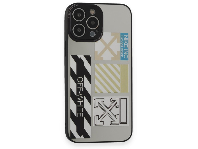 Newface iPhone 13 Pro Max Kılıf Mirror Desenli Kapak - Mirror - 6