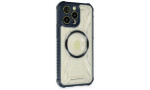 Newface iPhone 13 Pro Max Kılıf Prag Magneticsafe Kapak - Lacivert