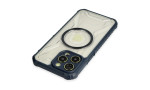 Newface iPhone 13 Pro Max Kılıf Prag Magneticsafe Kapak - Lacivert