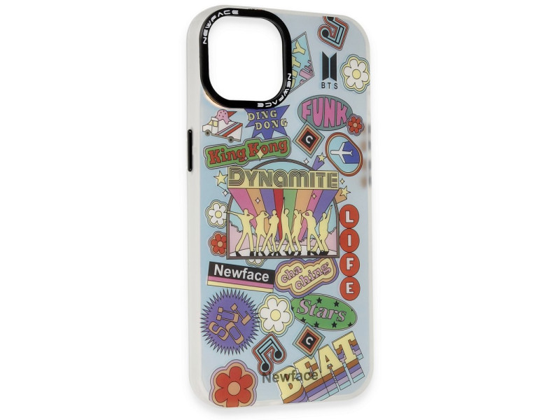 Newface iPhone 14 Kılıf Estoril Desenli Kapak - Estoril - 14