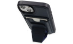 HDD iPhone 14 Kılıf HD Deri Luxury Magnet Kartvizitli Kapak - Lacivert