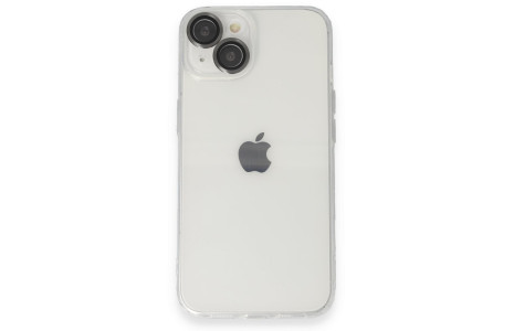 Newface iPhone 14 Kılıf Luko Lens Silikon - Siyah