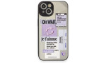 Newface iPhone 14 Kılıf Mirror Desenli Kapak - Mirror - 4