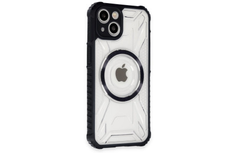 Newface iPhone 14 Kılıf Prag Magneticsafe Kapak - Siyah