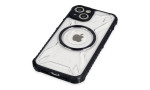 Newface iPhone 14 Kılıf Prag Magneticsafe Kapak - Siyah