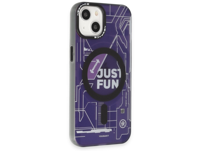 Newface iPhone 14 Kılıf Venüs Magneticsafe Desenli Kapak - Venüs - 1