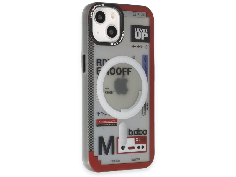 Newface iPhone 14 Kılıf Venüs Magneticsafe Desenli Kapak - Venüs - 11