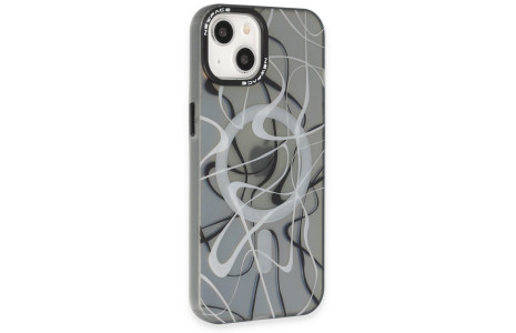 Newface iPhone 14 Kılıf Venüs Magneticsafe Desenli Kapak - Venüs - 5