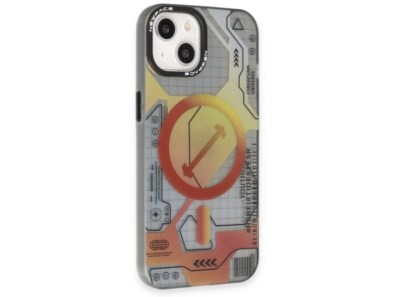 Newface iPhone 14 Kılıf Venüs Magneticsafe Desenli Kapak - Venüs - 6