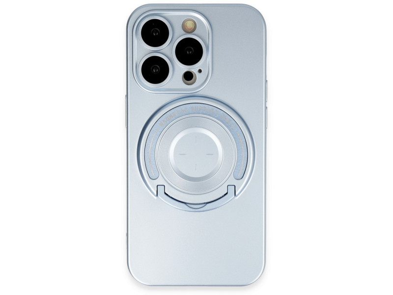 Newface iPhone 14 Pro Kılıf Lukka Magneticsafe Kapak - Sierra Blue