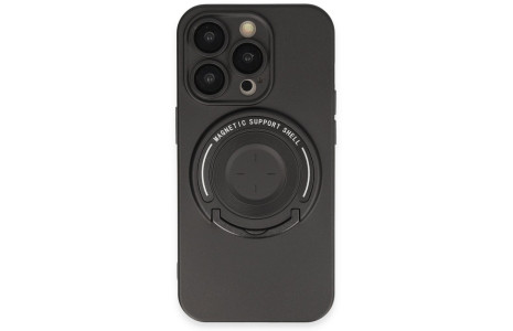 Newface iPhone 14 Pro Kılıf Lukka Magneticsafe Kapak - Siyah