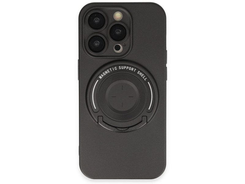 Newface iPhone 14 Pro Kılıf Lukka Magneticsafe Kapak - Siyah