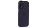 Newface iPhone 14 Pro Kılıf Luko Lens Silikon - Derin Mor