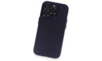 Newface iPhone 14 Pro Kılıf Luko Lens Silikon - Derin Mor