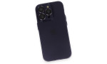 Newface iPhone 14 Pro Kılıf Luko Lens Silikon - Derin Mor