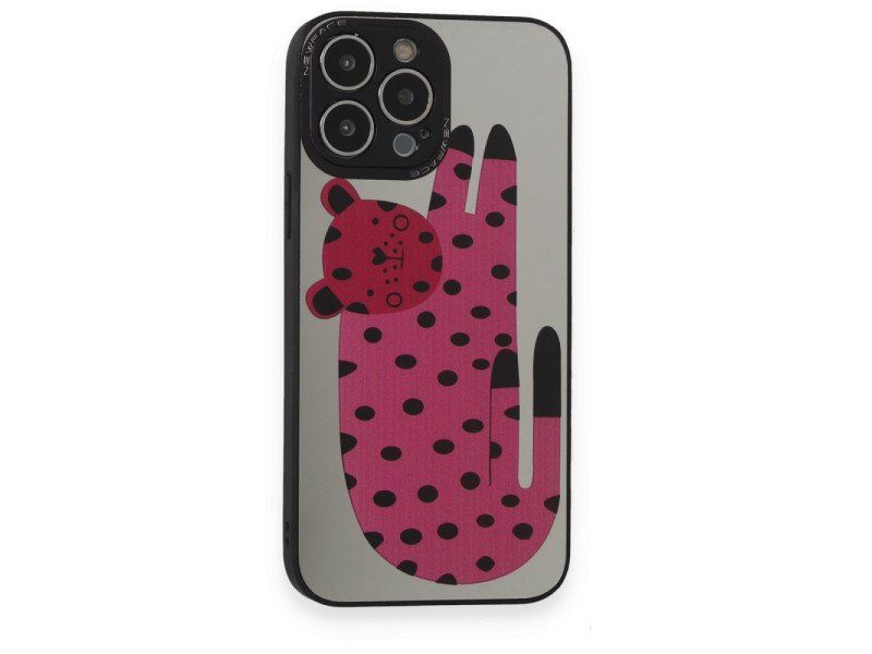 Newface iPhone 14 Pro Kılıf Mirror Desenli Kapak - Mirror - 12